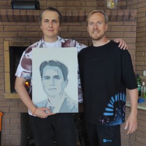 Многослойные портреты по индивидуальному заказу